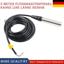 Füllstandssensor Pegelsensor Drucksensor Wasserstandsensor 4-20mA 0-5M DE