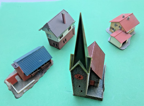 Spur häuser kirche haus - spur, n