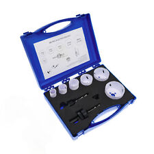 Lochsäge Set Satz HSS Bi-Metall Dosenbohrer Bohrkronen Koffer 22-68 mm 9 teilig