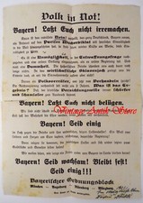 Flugblatt Bayerischer