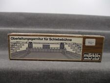 Märklin Spur Z 8995 Oberleitungsgarnitur für Schiebebühne in OVP