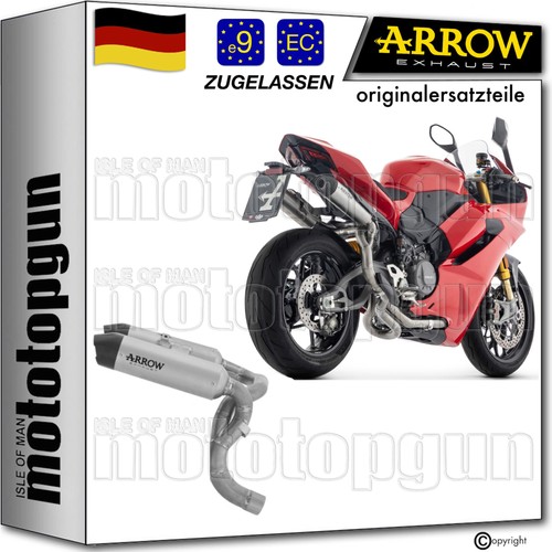 Arrow auspuff zugelassen titan - arrow,