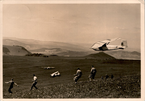 Flugzeug segelflug auf der - auf,