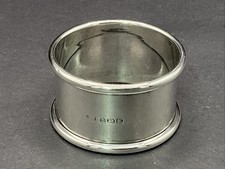 Englischer Serviettenring 925er Silber Birmingham 1922