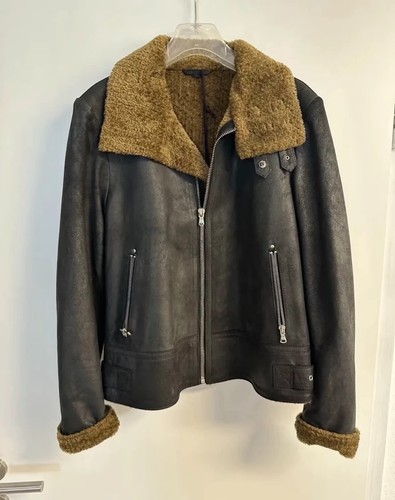 Blue monkey damen lederjacke - blue,