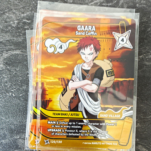 Naruto mythos tcg gaara - naruto, sand