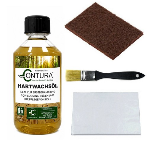 Contura hartwachsöl set 5tlg - hartwachsöl,