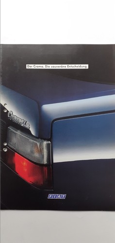Fiat croma - fiat:, (prospekt-heft)