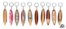 SU-Key-10 / Surfboard Schlüsselanhänger Surfboard Keyring Holz surfen Schmuck 