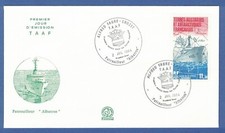 FDC TAAF 1984, Patrouillenboot Albatros, Flugpostmarke