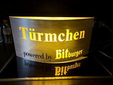 Bitburger -Leuchtreklame,Bitte ein Bit,Bitburger Türmchen