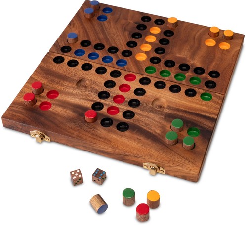 Ludo klappbar mit goldenem - mit,
