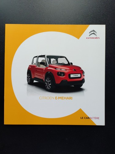 Citroen mehari prospekt - citroen, e-mehari