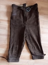Damen Trachtenhose von Distler, braun, Jagdhose, Leder, Gr. 36