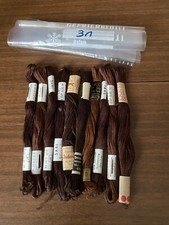 Stickgarn  6 fähig 100% BW