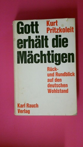 173587 kurt pritzkoleit - pritzkoleit, gott