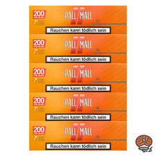5 Pack Pall Mall Allround Xtra / Extra Filterhülsen à 200 Stück