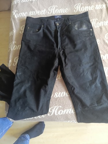 Arizona herren lederjeans - -,