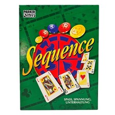 Sequence Brettspiel Gesellschaftsspiel Parker 1997 Vollständig Guter Zustand 