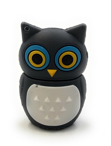 Eule vogel grau funny usb - vogel,