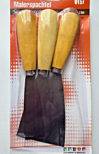 Spachtel Set 3-Set Malerspachtel Maler Werkzeug Stielspachtel 25mm 50mm 75mm