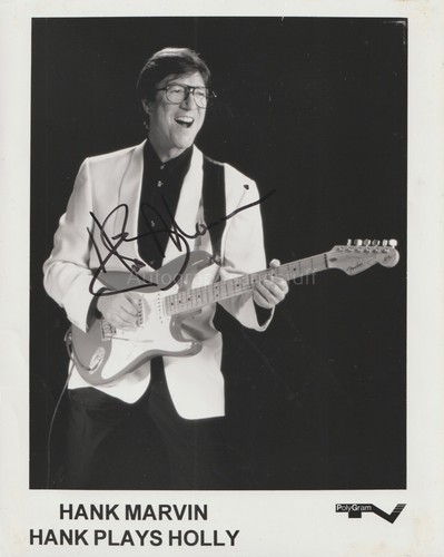 Hank marvin handsigniertes - hank,