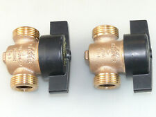 2x KEMPER VAV VOLLSTROM ABSPERRVENTIL 1" ZOLL DN 20 3860G02000 UP-VENTIL