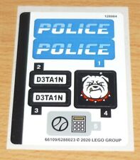 Lego City Aufkleber aus Set 60242, komplett