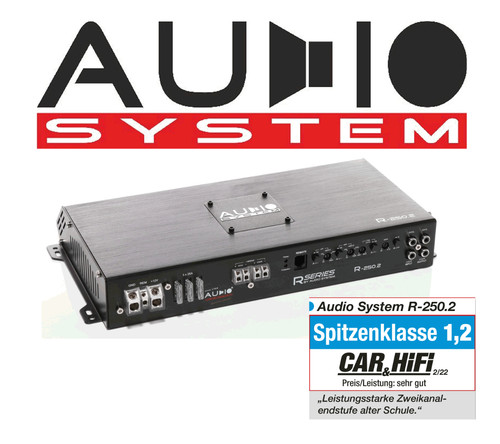 Audio system 250 2 kanal - system,