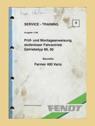Fendt farmer 400 vario - 400,