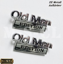 2X 3D Old Man Edition Emblem