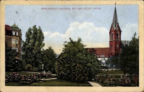 Nordseebad cuxhaven - ak,