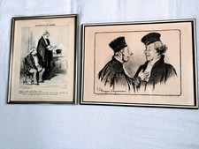 Zwei gerahmte Drucke von