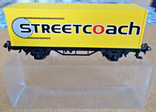 Märklin H0 Güterwagen Container Streetcoach gelb unbenutzt in Kunststoffbox