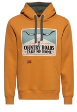 KING KEROSIN Herren Hoodie mit Front-Motiv Country Roads
