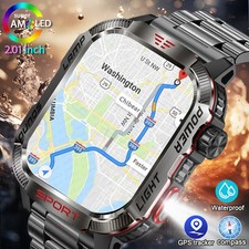 Militär GPS Smartwatch Herren