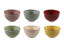 Müslischale bunt 600ml - 6er