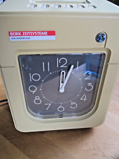 Bürk -Zeitsysteme Zeiterfassung  "BÜRK" komplett-  + Karten + Kartenhalter