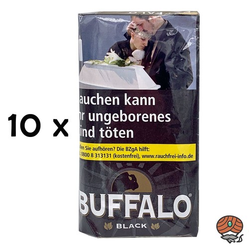 Buffalo black feinschnitt - black,