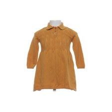 H&M, Polokleid, Größe: 98/104, Gelb, Baumwolle/Polyamid/Wolle, Feinstrick -zFF