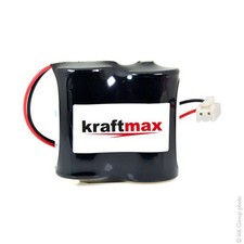 Akkupack NiCd 2,4V 4,5Ah JST-Stecker Hochtemperatur Akku für Notbeleuchtung