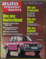 AMS 17/1978 Test Chevrolet