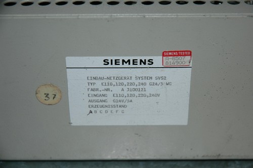 Siemens simatic svs2 e110 - svs2,