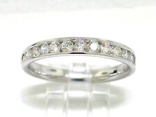 Brillant Ring Memory Ring 585 Weißgold 14Kt Gold 12 Brillanten 0,50ct  TW VS