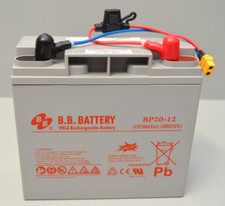 B.B. Battery BP20-12 AGM Bleiakku 12V 20Ah 1.75 VPC Ersatz Akku USV Batterie Neu