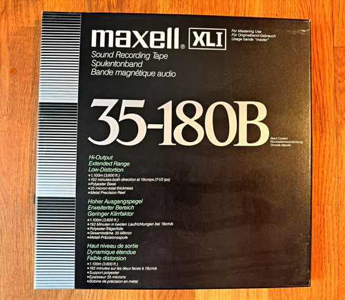 Maxell 180b sound - i, 35-180b