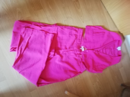 Leichter hosenanzug damen pink - leichter,