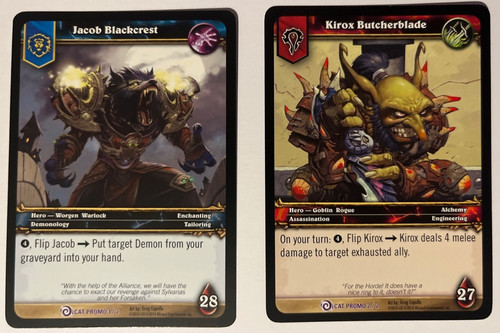 Wow tcg cataclysm promo - tcg,