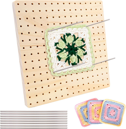 Sperrbrett für granny squares - für,