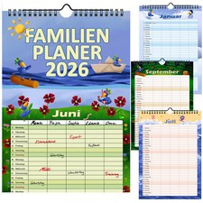 Familienplaner 2026 mit - , 5